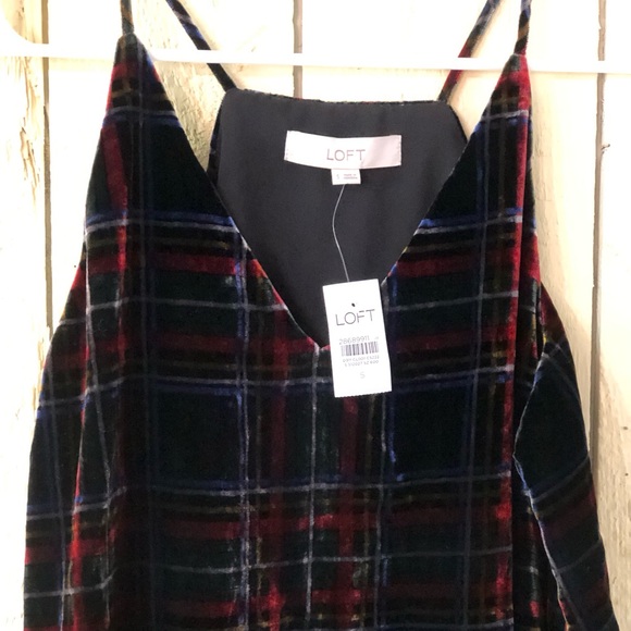 Brand New Loft Festive Velvet Tank Cami - Picture 8 of 8